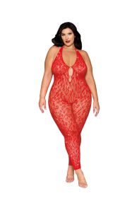 Rhinestone Bodystocking Dmnd  Queen Size