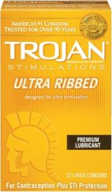Trojan Stimulations Ulta Ribbed