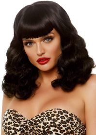 16 Inch Retro Curly Bob Wig