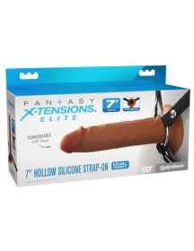 Fantasy X Tensions Elite 7" Silicone Hollow Strap Dual Density