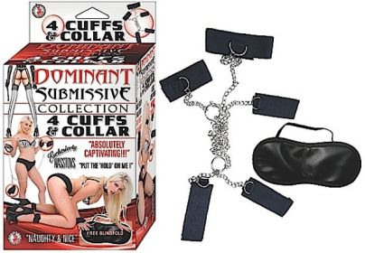 Dominant Submissive 4 Cuffs and Collar