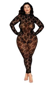 Gloved Bodystocking Dmnd  Queen Size