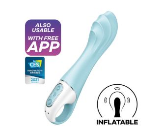 Satisfyer Air Pump Vibrator 5 Plus Inflatable G Spot Vibrator